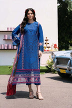 3 Piece Stitched Luxury Embroidered Chikankari Suit - Ready To Wear