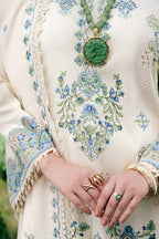 3 Piece Stitched Cotton Suit - Ready To Wear