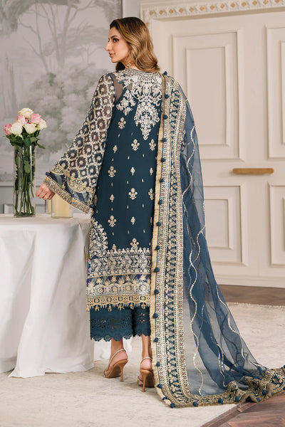 03-Piece Chiffon Suit With Heavy Embroidery - Ready To Wear