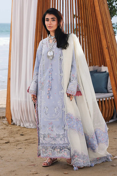 03-Piece Lawn Suit With Chikankari Embroidery - Ready To Wear