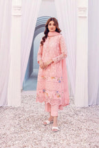 3 Piece Stitched Lawn Suit - Ready To Wear