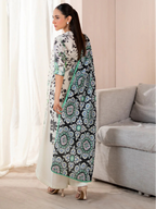 3 Piece Stitched Lawn Suit - Ready To Wear