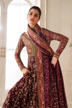 03-Piece Chiffon Suit With Embroidery - Ready To Wear