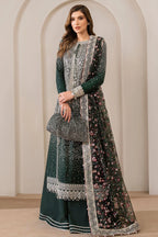 03-Piece Chiffon Suit With Heavy Embroidery - Ready To Wear
