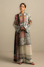 3 Piece Stitched Designer Suit - Ready To Wear