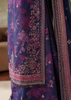 03-Printed Lawn With Organza Dupatta Suit - Ready To Wear