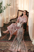 3 Piece Stitched Lawn Suit - Ready To Wear