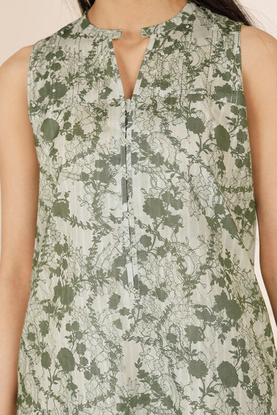 3 Piece Stitched Lawn Suit - Ready To Wear