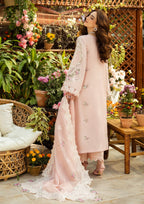 3 Piece Stitched Chikankari Suit - Ready To Wear