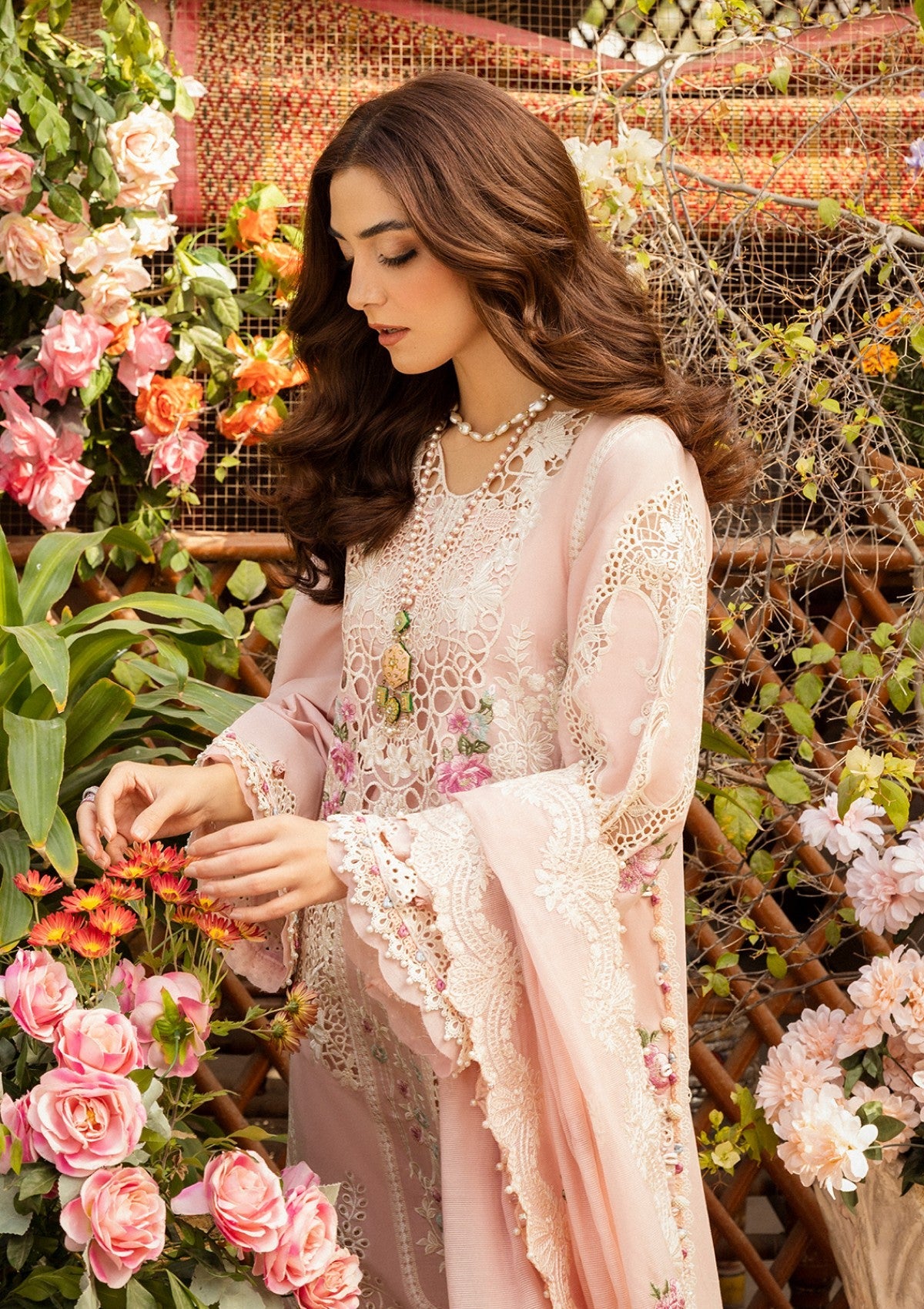 3 Piece Stitched Chikankari Suit - Ready To Wear