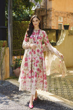 03-Piece Printed Lawn Suit - Ready To Wear