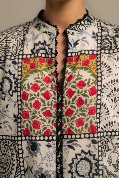 3 Piece Stitched Designer Suit - Ready To Wear