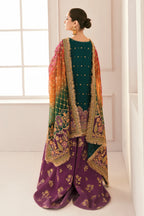 03-Piece Chiffon Suit With Heavy Embroidery - Ready To Work