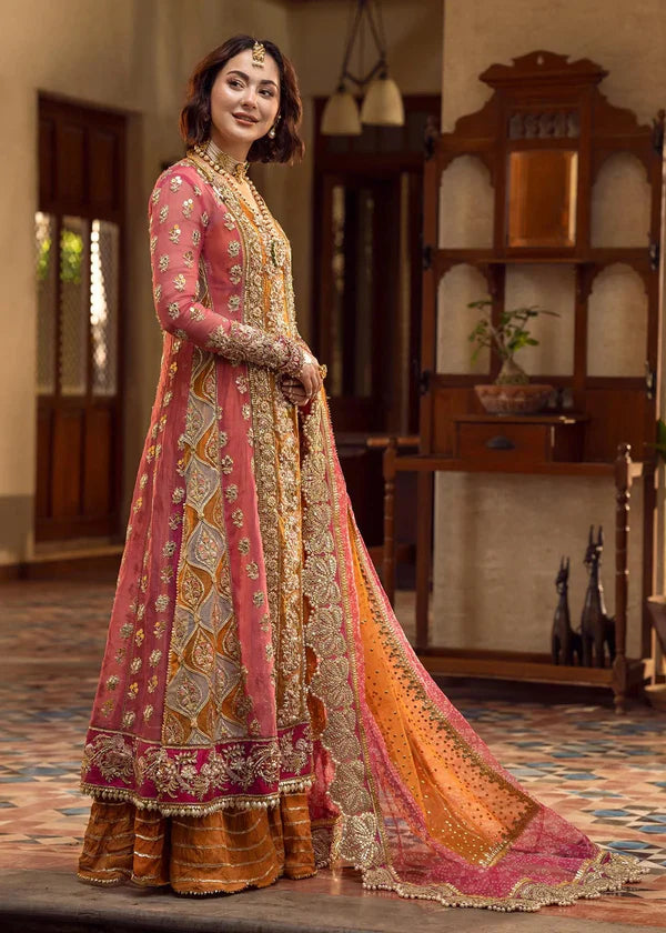 03-Piece Chiffon Suit With Sequence & Handwork - Ready to Wear