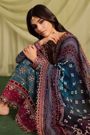 3 Piece Stitched Printed Lawn Suit - Ready To Wear