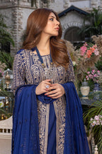 3 Piece Stitched Lawn Suit - Ready To Wear