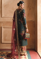 3 Piece Stitched Lawn Suit - Ready To Wear