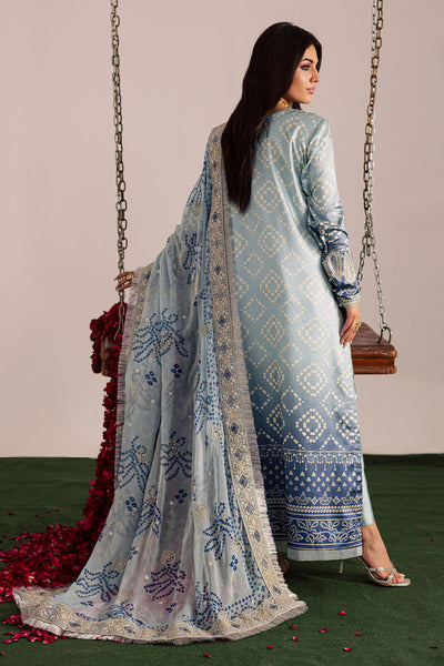 3 Piece Stitched Lawn Suit - Ready To Wear