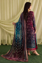 3 Piece Stitched Printed Lawn Suit - Ready To Wear
