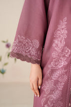 3 Piece Stitched Embroidery Khaddar Suit - Ready To Wear