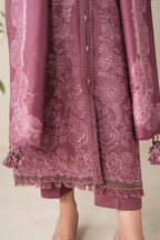 3 Piece Stitched Embroidery Khaddar Suit - Ready To Wear