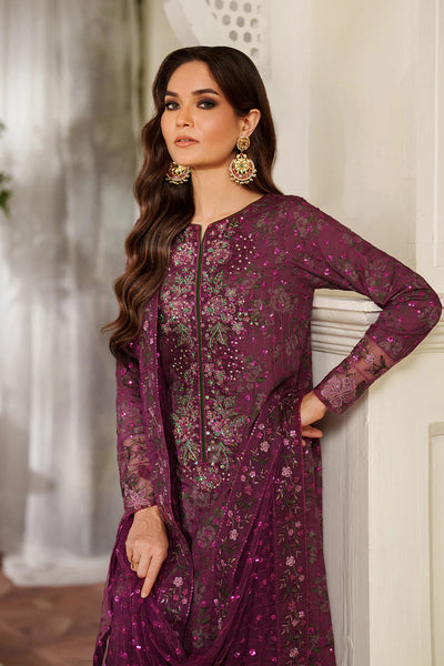 03-Piece Printed Lawn Suit With Embroidered - Ready To Wear