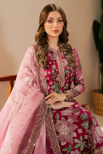 3 Piece Stitched Embroidered Suit - Ready To Wear