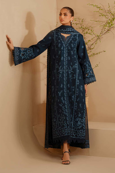 3 Piece Stitched Cotton Fabric Suit - Ready To Wear