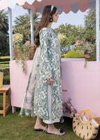 03-Piece Printed Lawn With Chikankari Embroidery Suit - Ready To Wear