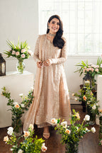 3 Piece Stitched Embroidery Chiffon Suit - Ready To Wear