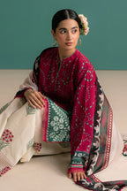 3 Piece Stitched Designer Suit - Ready To Wear