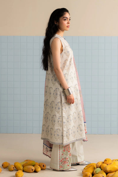 3 Piece Stitched Designer Suit - Ready To Wear