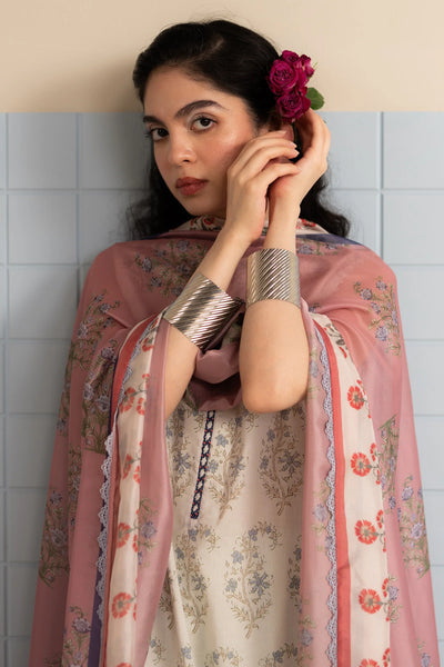 3 Piece Stitched Designer Suit - Ready To Wear