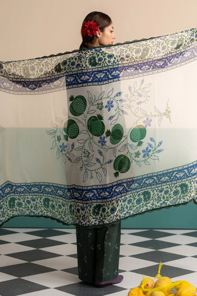 3 Piece Stitched Designer Suit - Ready To Wear