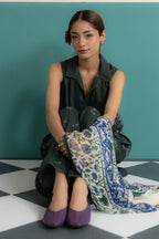 3 Piece Stitched Designer Suit - Ready To Wear