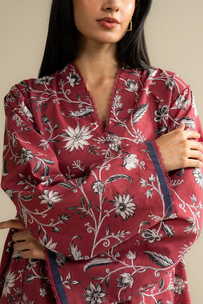 3 Piece Stitched Designer Suit - Ready To Wear