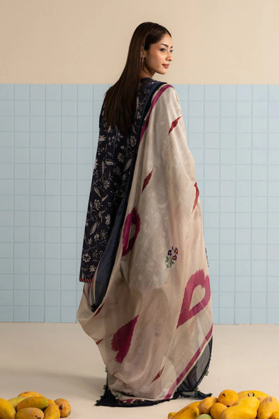 3 Piece Stitched Designer Suit - Ready To Wear