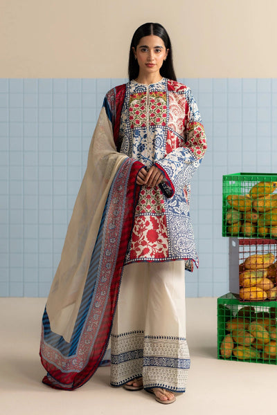 3 Piece Stitched Designer Suit - Ready To Wear