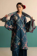 3 Piece Stitched Designer Suit - Ready To Wear