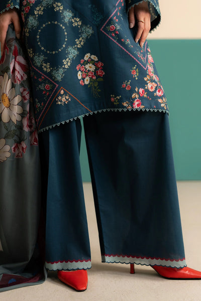 3 Piece Stitched Designer Suit - Ready To Wear