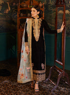 3 Piece Stitched Embroidery Suit - Ready To Wear