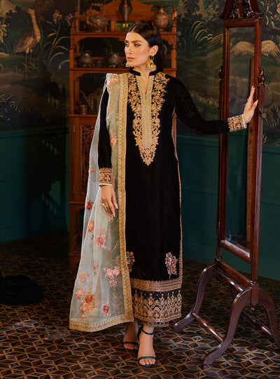 3 Piece Stitched Embroidery Suit - Ready To Wear
