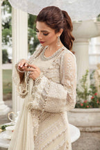 3 Piece Stitched Embroidered Chiffon Suit - Ready To Wear