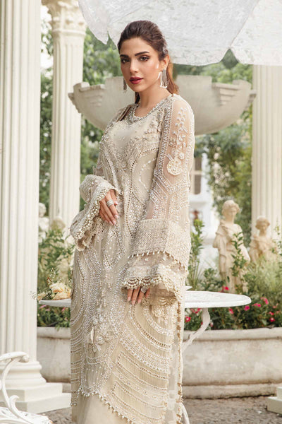3 Piece Stitched Embroidered Chiffon Suit - Ready To Wear