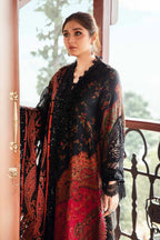 03-Piece Printed Lawn Suit With Embroidered - Ready To Wear