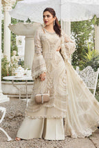 3 Piece Stitched Embroidered Chiffon Suit - Ready To Wear