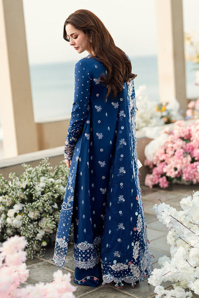 3 Piece Stitched Lawn Suit - Ready To Wear