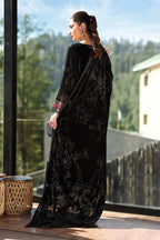 3 Piece Stitched Velvet Suit - Ready To Wear