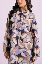 2 Piece Stitched Cotton Printed Cotton Suit - Ready To Wear