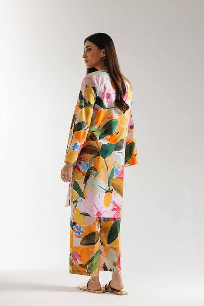 2 Piece Stitched Cotton Suit - Ready To Wear